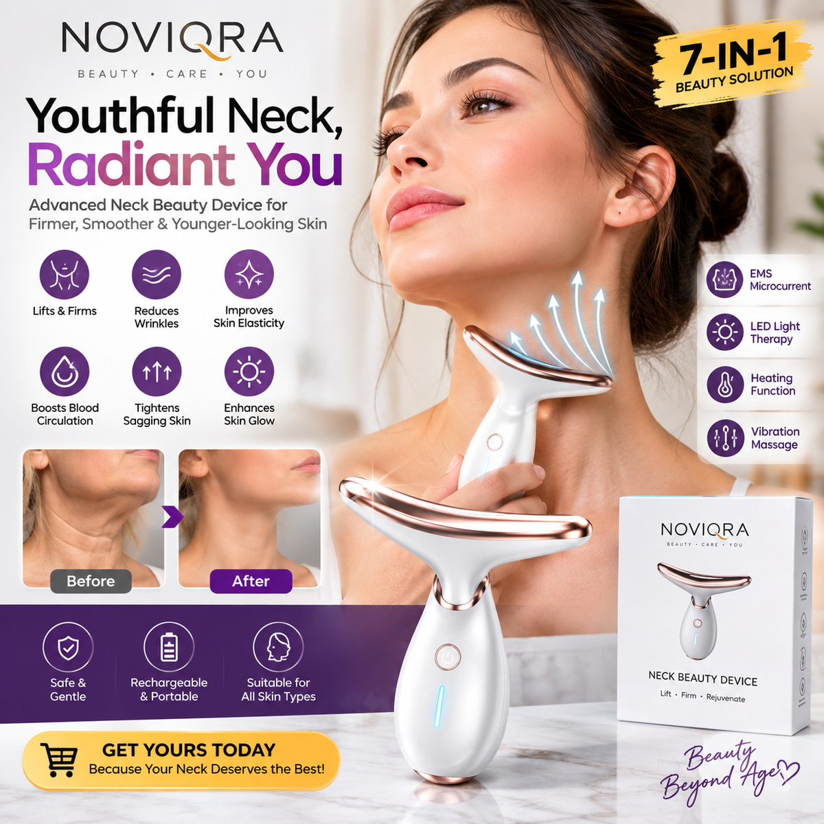 Neck tightening device Noviqra