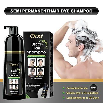 DEXE - Black Hair Color Shampoo Noviqra