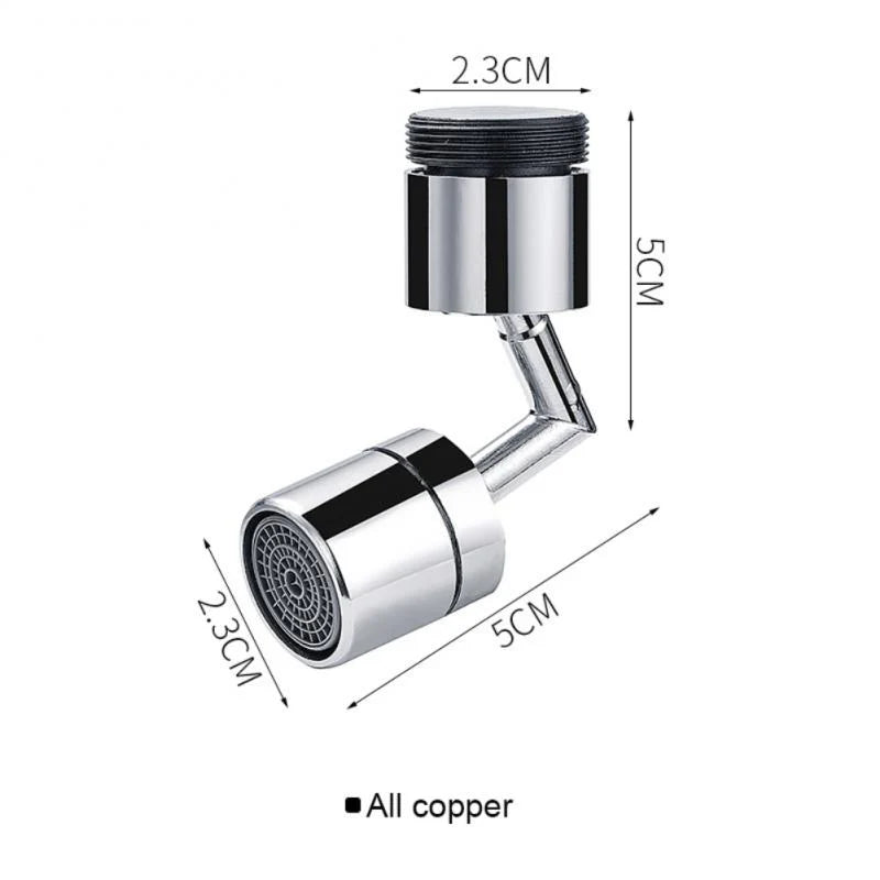 Universal Splash-proof Outer Joint Swivel Faucet Noviqra